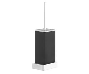 Accesorios Gessi Rettangolo juego de escobillas de pared, taza negra, 20820735, Color: Bronce cálido PVD