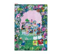 Accesorios Hobonichi Techo Yumi Kitagishi: Tablero de lápices Hobonichi para tamaño A5 (En el jardín)