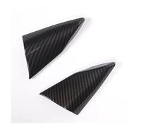 Accesorios Interior Automóvil para Chevrolet para Corvette C8 para Z06 para Z51 2020-2023 Embellecedor Pilar A para Puerta Coche Pegatina Altavoz Accesorios Interior Coche(Carbon Fiber)