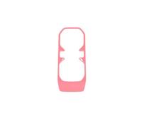 Accesorios Interior Automóvil para Jeep para Wrangler JL, para Gladiator JT 2018, 2019 2020 2021 2022 2023 2024 Cubierta Decorativa Portavasos Delantero Coche Interior Coche(Pink)