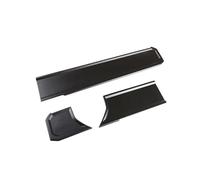 Accesorios Interior Cubierta Panel Salpicadero Coche Pegatina Decorativa Accesorios Interiores ABS Negro Para Land Para Rover Para Defender 90 110 2020-2023 Pegatinas(Negro mate)