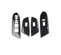 Accesorios Interior Embellecedor Interior Coche Pegatinas ABS Manija Puerta Ventana Accesorio Engranaje Para CRV 2017 2018 2019 Volante A Derecha Pegatinas(Window Switch)