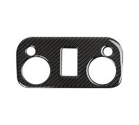Accesorios Interior Para Para Mustang GT 2015-2021 Fibra Carbono Interior Coche Techo Luz Lectura Panel Pegatina Cubierta Embellecedor Marco Decorativo Cubierta Decorativa Panel(Zwart)
