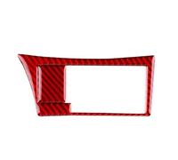 Accesorios interiores Adhesivo Embellecedor Para Panel Guantera Coche, Para Vauxhall, Para Opel, Para Astra H MK5, 2004-2008, 2009, 2010, LHD, RHD Molduras interiores(For RHD Red)