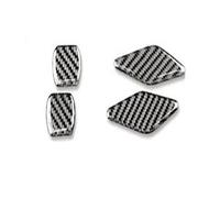 Accesorios interiores Adhesivo Para Interior Coche Fibra Carbono Suave Para Dodge Para Challenger 2015-2017, 2018, 2019, 2020, 2021, 2022 2023 Molduras interiores(B-Pillar)