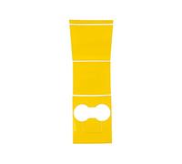 Accesorios Interiores Centrales De Protección para Coche, Cubierta De Consola Central De Fibra De Carbono ABS 2020 para Tesla Model 3(Yellow)