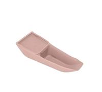 Accesorios Interiores Coche Caja Almacenamiento Para La Consola Central Del Coche Bajo El Pasamanos Silicona Doble Capa Para BYD Y Para Seagull Accesorios Interiores(Rosado)