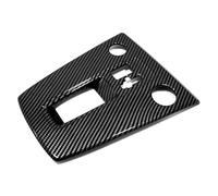 Accesorios Interiores Coche Para A3 Para 8Y 2021-2023 LHD Interior Negro Carbono Cubierta Panel Cambio Marchas Embellecedor Decorativo ABS Accesorios Coche