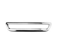 Accesorios Interiores Coche Para Peugeot 2008 2014-2019 ABS Cromado Llavero Coche Botón Arranque Combustible Panel Marco Decoración Embellecedora Pegatina Accesorios LHD Interior Automóvil(A)