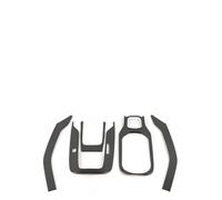 Accesorios Interiores Coche Para Toyota Para Corolla Para E210 2019-2025 Híbrido Cubiertas Embellecedoras Acero Inoxidable Para El Panel La Palanca Cambios Consola Central(A Carbon-Fiber)