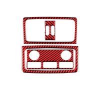 Accesorios Interiores De Decoración Coche, Panel Ventilación Escape Trasero, Molduras Marcos, Pegatinas Cubierta Para Serie 5 E60 2004-2010 pegatinas(B Red)