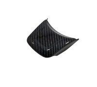 Accesorios interiores del coche Para Jaguar Para XE XF F-Pace 2016 2017 ABS Con Apariencia De Fibra Carbono Volante Embellecedor Marco Decorativo(1PCS)