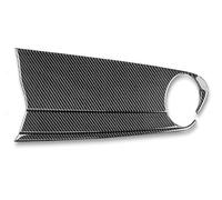 Accesorios interiores Embellecedor Interior, Adhesivo Rojo Y Negro Fibra Carbono Real Para Chevrolet Para Camaro 2016-2019, 2020, 2021, 2022 2023 Molduras interiores(Co-Pilot Black)