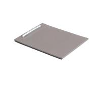 Accesorios Interiores Embellecedor Interior Para VW Para Passat B6 B7 CC 2006-2015 3CD857503 Interior Fibra Carbono Persianas Correderas Coche Portavasos Reemplazo Cubierta Persiana Enrollable(Marrón)