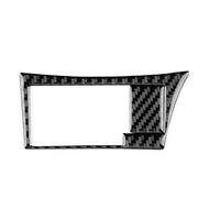 Accesorios interiores Embellecedor Panel Guantera, Adhesivo Fibra Carbono Suave Para Vauxhall, Para Opel, Para Astra H MK5 (2004-2007 2010, LHD, RHD) Molduras interiores(For LHD Black)