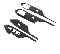 Accesorios Interiores Fibra Carbono ABS, Salida Aire Acondicionado Lateral, Decoración Ventilación, Moldura De Cubierta Marco Para VELOZ 2022-2024(Window RHD6)
