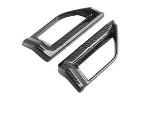 Accesorios Interiores Fibra Carbono ABS, Salida Aire Acondicionado Lateral, Decoración Ventilación, Moldura De Cubierta Marco Para VELOZ 2022-2024(Side air outlet4)