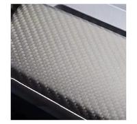 Accesorios Interiores Modificación Accesorios Coche Para A3 8V S3 2017-2019 Separador Parachoques Delantero Fibra Carbono Seco Real Decoración Cubierta Aleta Canard(Matte Carbon Fiber)