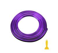 Accesorios interiores Moldura Universal Para Decoración Coche Tiras Flexibles 5M Molduras Interiores Para Coche, Embellecedor Cubierta Para Salpicadero Puerta Estilo Coche Pegatina Decoración Interior