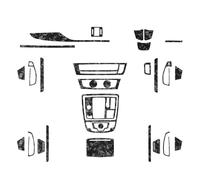 Accesorios interiores Para A6, S6, C7, A7, S7, 2012-2014, 2015, 2016, 2017 2018. Kits 34 Piezas Para Todo El Interior Coche, Accesorios Adhesivos Accesorios de Interior(Forged RHD)