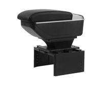 Accesorios Interiores para Captur para Clio 5 Reposabrazos Central Almacenamiento Reacondicionamiento Auto Almohadillas para Reposabrazos(B Red Line NO USB)