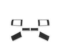 Accesorios interiores Para Dodge Para Magnum Para Cargador 2008-2010 Protector Para Volante Coche Pegatina Embellecedor Interior Interior Coche(B Black Carbon)