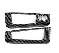 Accesorios interiores Para Fiat Para 500 Para Abarth 595 695 2008-2023 ABS LHD Espejo Retrovisor Ajuste Botón Ventana Interruptor Adhesivo Almacenamiento Molduras interiores