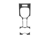 Accesorios interiores Para Pontiac G8 2008 2009, Accesorios Adhesivos Para Coche Cubierta Del Panel Del Portavasos De La Palanca De Cambios Molduras interiores(Yellow Carbon Fiber)