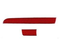 Accesorios interiores Para Subaru Para WRX Para Sedán 2015 2016 2017 2018 2019 2020 2021 Tira Consola Central Copiloto Tablero Guantera Adhesivo Molduras interiores(For LHD Black)