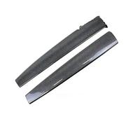 Accesorios interiores Para Tesla Para Model 3 Y Panel Moldura Puerta Tablero ABS Interiores Adhesivo 2021-2024 Nueva Cubierta Tablero Automóvil Molduras interiores(Carbon Gloss 2PCS)
