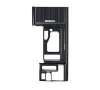 Accesorios interiores Para Toyota Para Land Para Cruiser Para Prado 150 2018-2021 Modificación Caja Cambios, Panel Control Central, Decoración Engranajes Molduras interiores(Black A Style)