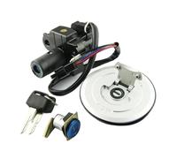 Accesorios Interruptor de bloqueo de ignición de Gas Fu for motocicleta, Kit de llave compatible con CB600F CB600F22 PC36 CB250 35010-MBZ-D00 35010-MBZ-D01