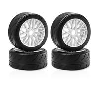 Accesorios Juguetes RC Para Arrma 1/7 Por Infraction 6s F1 Para Limitless 1/8 Neumáticos Planos Fuera Límites Accesorio Modelo RC Reemplazar Piezas Mejora(WHITE)