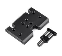Accesorios Juguetes RC para LCG para Axial para Rock 1/10 Placa Protección CNC con Cuñas Chasis 2 Transmisión para Baja 3 Caja Cambios RC Crawler Comp Reemplazo Incorporado