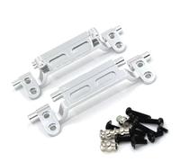 Accesorios Juguetes RC Para Mangniu Modelo Para MN78 1/12 RC Car Parts Metal Upgrade Rear Shaft Tie Rod Seat Front Steering Gear Accesorio Ensamblaje(Silver)