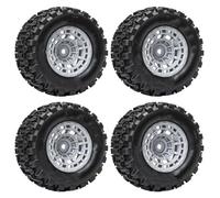 Accesorios Juguetes RC Para Traxxas Para Mini Para Maxx Para Xrt Para E-revo Para MJX Para HSP Para Losi Para Racing 1/16 1/18 Mx2.15 Pulgadas Neumáticos Ruedas Escala Off Road(B Grey)