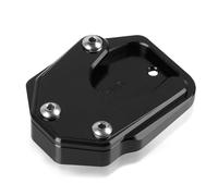 Accesorios Kickstand Pie Soporte Lateral Para TRANSALP 600 650 700 XLV 600 650 700 TRANSAL Motocicleta Ampliar Placa De Soporte De Almohadilla De Extensión(Negro)
