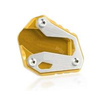 Accesorios Kickstand Pie Soporte Lateral Para Yamaha MT-03 MT03 ABS 2016-2022 2023 NIKEN GT 2018-2023 Placa De Soporte De Almohadilla De Extensión Ampliada(Oro)