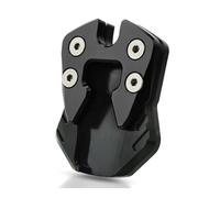 Accesorios Kickstand Pie Soporte Lateral Para YAMAHA NMAX125 NMAX155 N MAX N-MAX NMAX 125 155 Motocicleta Ampliar Placa De Soporte De Almohadilla De Extensión(Negro)