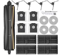 Accesorios Kit Recambios para Dreame L10s Ultra Gen 3/X40 Ultra Complete/L40 Ultra/X40 Master/Mova P50 Pro Ultra, 1 TriCut Cepillo Principal, 4 Bolsas de Polvo, 4 Cepillo Lateral, 4 Filtro, 4 Mopas