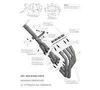 Accesorios LeoVince SBK verschlußstopfen Conexión para sondas Lambda M18
