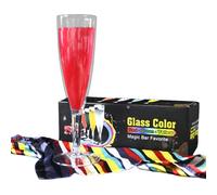 Accesorios mágicos Que cambian de Color líquido - Taza de Agua mágica de 8,58 Pulgadas | Truco de Bufanda de Tela acrílica: Rendimiento Ligero y Suave, Bodas, cumpleaños, Bares, entreten