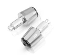 Accesorios Manillar Accesorios De Motocicleta 22mm Perillas Manillar Extremos La Barra Empuñaduras Mano para para VERSYS1000 para VERSYS 1000 2012-2020(Silver)