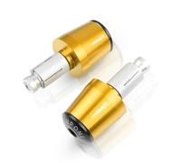 Accesorios Manillar Accesorios De Motocicleta Perillas Manillar Empuñaduras Mano Agarre Extremo Tapón para Aprilia para Tuono V4R 2011-2016 2015 2014 2013(Gold)