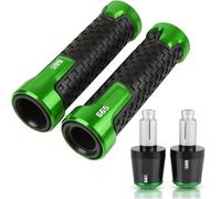 Accesorios Manillar Motocicleta 22mm Empuñaduras De Manillar Extremo La Barra Manija Tapón del para Honda CB599 CB 599 1998 1999 2000 2001 2002 2003 2004 2005 2006(Vert)