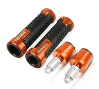 Accesorios Manillar para FZR400 FZR 400 FZR400R 1991-1995 1992 1993 Perillas De Manillar Motocicleta Manijas Antideslizantes Barra Agarre Mano Extremos Tapón Tapa(Orange)