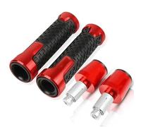 Accesorios Manillar Perillas De Manillar Aluminio para Motocicletas Empuñaduras Mano Tapón Barra Final para MV Agusta para RIVALE 800 para Rivale800 2013-2016 2015 2014(Rosso)