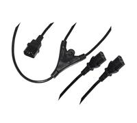 Accesorios Marca LINK Modelo Cavo Alimentazione Da Spina Vde-Iec Maschio A Doppia Presa Vde-Iec Femmina (Sdoppiatore) MT. 1.7