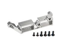 Accesorios Mejoras RC Para Traxxas Para TRX-4 1/10 Aleación Aluminio Soporte Bloqueo Diferencial Soporte Servo Mecanismo Dirección Piezas Reparación Coches RC Crawler(Silver)