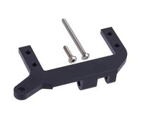 Accesorios Mejoras RC Para Traxxas Para TRX-4 1/10 Aluminio CNC Soporte Servo Soporte Delantero Soporte Eje Coche RC Crawler Mejoras Reparaciones Accesorios(Black)